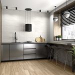 Bliss White + Nogal Honey - Cozinha amb - R3311R+ P9187C2+ P9187C3