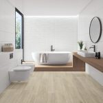 Branco Blocks Matte + Noble Raffia - WC amb - R3259R+R911R+P9114C2+P9114C3