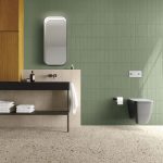 Chroma Sage Green + Dandy Beige - WC amb