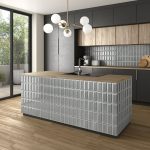 Frame Grey + Nogal Honey - Cozinha amb - BIS1005+P9187C2+P9187C3