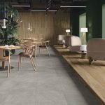 Magma Grey + Nogal Honey + Mosaic Bar - Restaurante amb - P9183R+P9187C2+P9187C3+DC1034