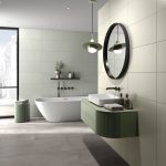 Mellow Green + Beige - WC amb - 30x60 - R3875+R3872+P6173